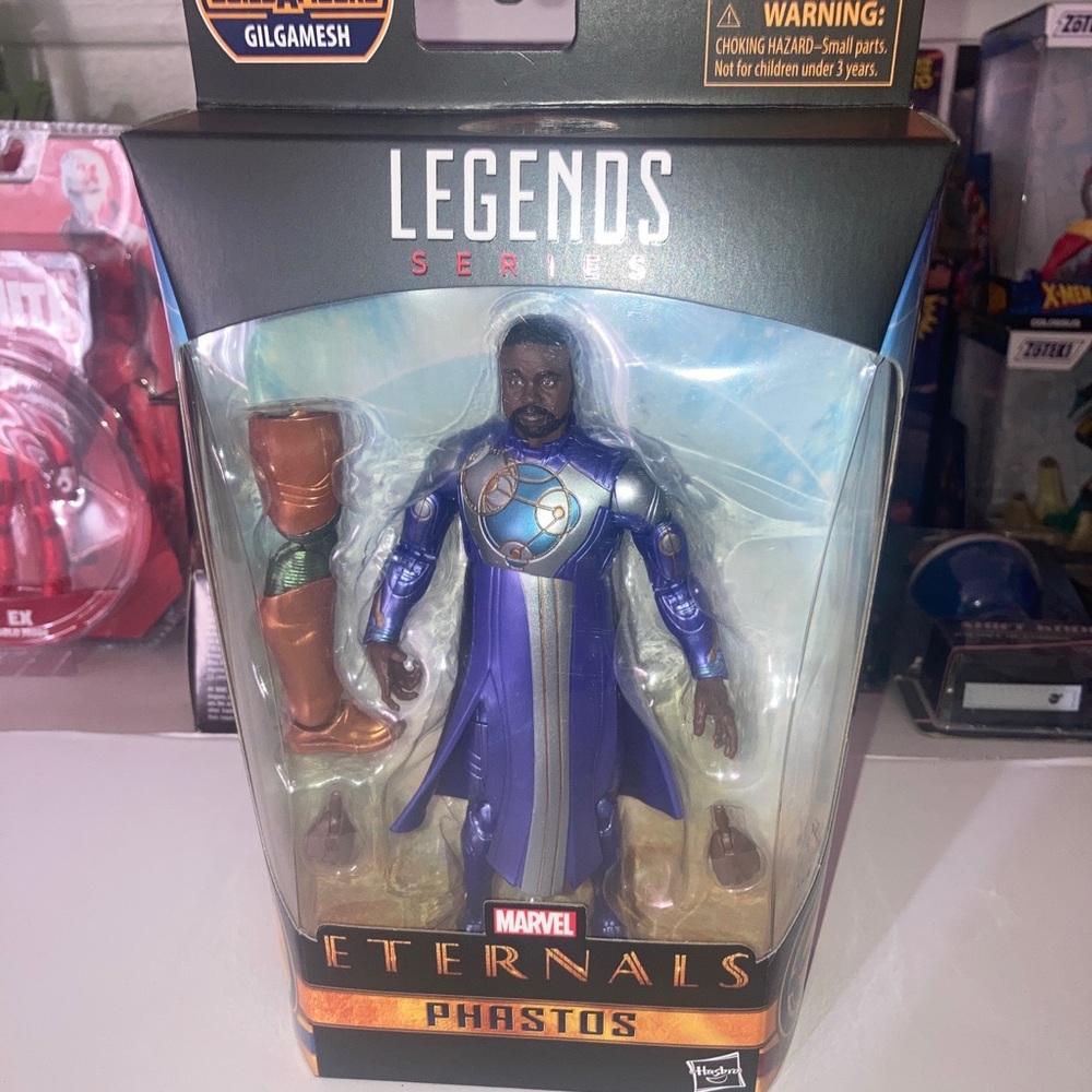MarvelLegends -The Eternals: Phastos 6” Action Figure. Build A Figure/Gilgamesh.
